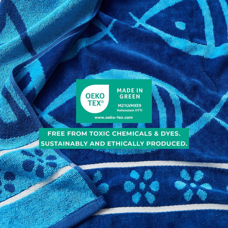 Cotton Velour Beach Towel – Maui Collection-Beach Towels-Parc Decor