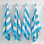 Cotton Velour Cabana Stripe Beach Towel - Novia Collection.