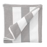 Cotton Velour Cabana Stripe Beach Towel - Novia Collection.