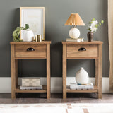 Country Nightstand / Side Table-Occasional-Parc Decor