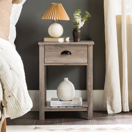 Country Nightstand / Side Table-Occasional-Parc Decor