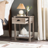 Country Nightstand / Side Table-Occasional-Parc Decor