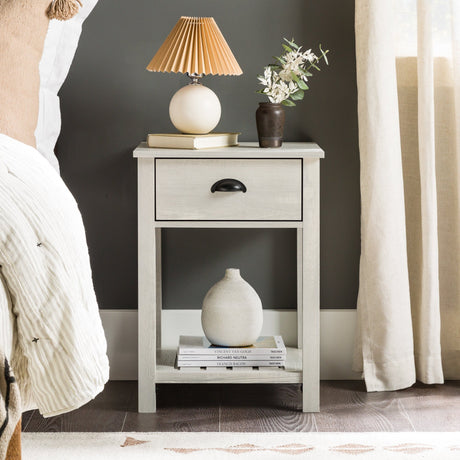 Country Nightstand / Side Table-Occasional-Parc Decor