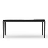 Cove Rectangular Dining Table, Vintage Black