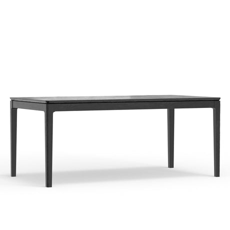 Cove Rectangular Dining Table, Vintage Black-Dining Tables-Parc Decor