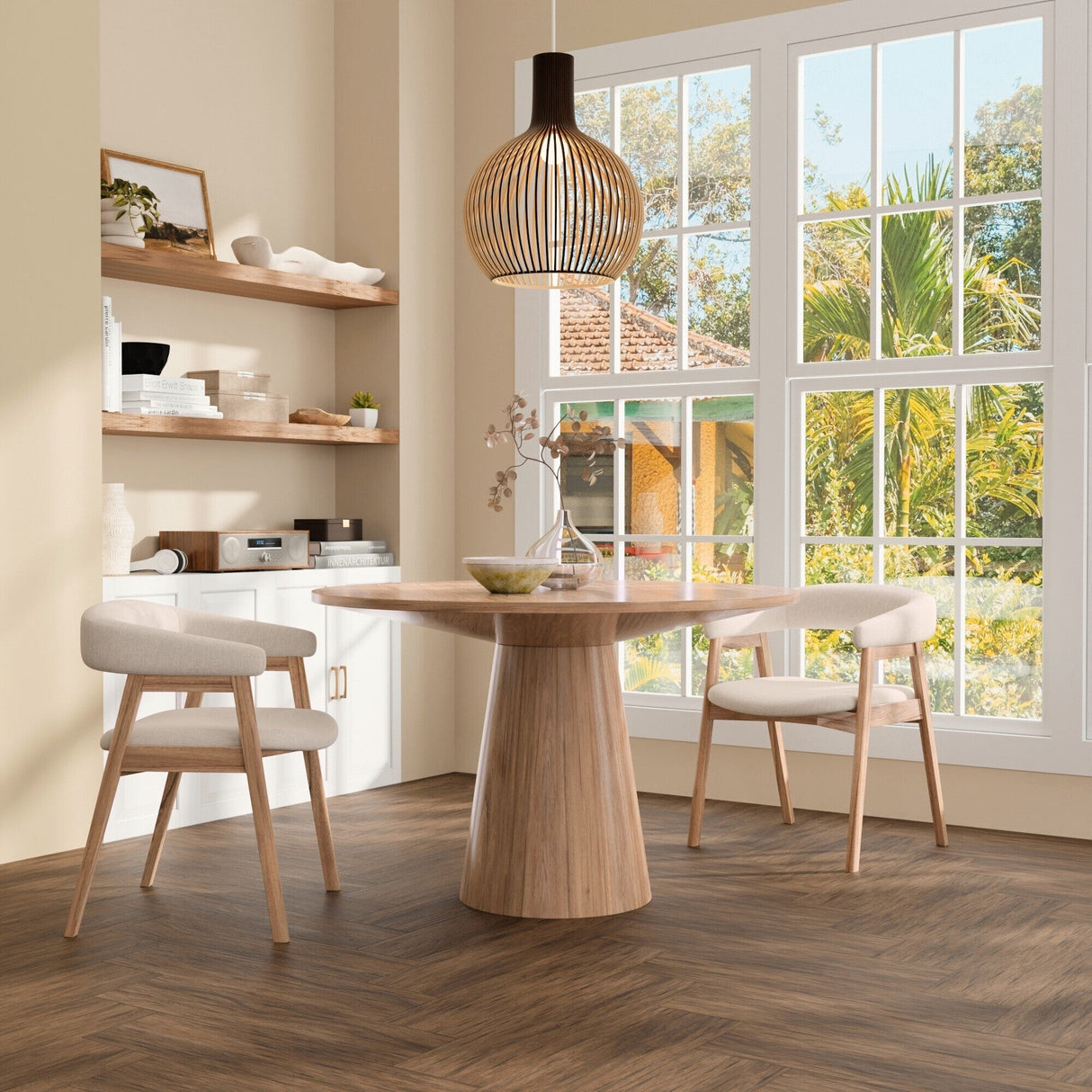 Cove Round Dining Table-Dining Tables-Parc Decor