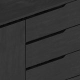 Cove Sideboard, Vintage Black-Servers & Sideboards-Parc Decor