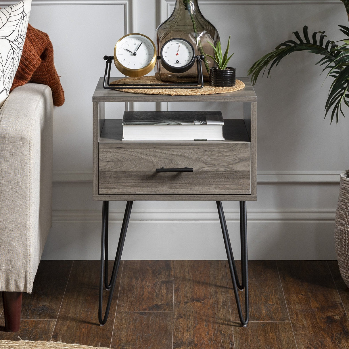 Croft Nightstand / Side Table-Occasional-Parc Decor