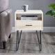 Croft Nightstand / Side Table-Occasional-Parc Decor
