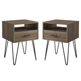 Croft Nightstand / Side Table, Set of 2-Occasional-Parc Decor