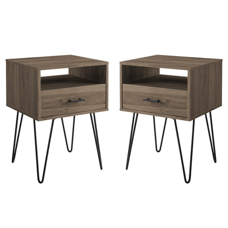 Croft Nightstand / Side Table, Set of 2-Occasional-Parc Decor