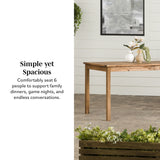 Crosswinds Patio Dining Table-Outdoor-Parc Decor