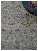 Crown Custom Made Traditional Design Pink Hand Knotted Wool Rug