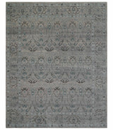 Crown Custom Made Traditional Design Pink Hand Knotted Wool Rug