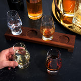 Crystal Spirit Glass Flight Set-product_type::serving_sets-Parc Decor