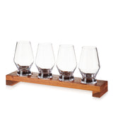 Crystal Spirit Glass Flight Set-product_type::serving_sets-Parc Decor