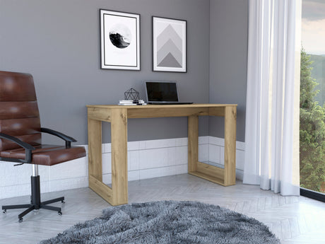 Curved Wood Aurora Writing Computer Desk-Home Office-Parc Decor