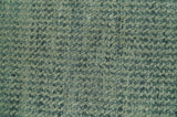Custom Made Beige and Shades of Blue Stripes Design Contemporary wool area Rug