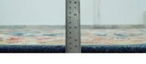 Custom Made Brown, Blue, Ivory and Olive Hand knotted Traditional Heriz Medallion Wool Area Rug