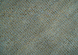 Custom Made Contemporary Blue and Brown Hand Knotted wool Area Rug
