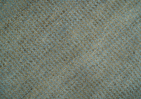 Custom Made Contemporary Blue and Brown Hand Knotted wool Area Rug