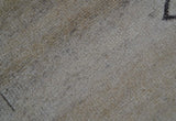 Custom Made Contemporary Design Black And Beige Hand knotted wool Area Rug