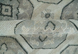 Custom Made Hand Knotted Turkish Beige and Gray Area Wool Rug