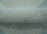 Custom Made Ivory, Gray and Beige Modern Contemporary Hand Tufted wool rug