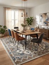 Custom Made Ivory, Gray and Camel Traditional Hand knotted Wool Area Rug
