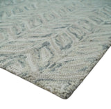 Custom Made Modern Contemporary Beige And Gray Hand Tufted Wool Rug