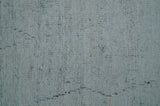 Custom Made Modern Contemporary White and Brown Hand Knotted Wool Rug