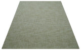Custom Made Modern Geometrical Beige Hand Tufted Wool Area Rug