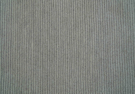 Custom Made Modern Solid Design Gray Hand Tufted Wool Rug