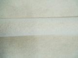 Custom Made Modern Solid Ivory Hand Tufted Wool Rug