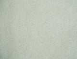 Custom Made Modern Solid Ivory Hand Tufted Wool Rug