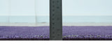 Custom Made Purple Modern Solid Overdyed Hand Knotted Wool Area Rug