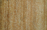 Custom Made Solid Design Camel Hand Knotted Wool Area Rug