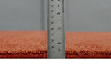 Custom Made Solid Plane Rust Woolen Hand Tufted Multi Size wool Rug