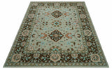 Custom Made Traditional Oriental Design Beige And Brown Hand-Tufted Wool Area Rug