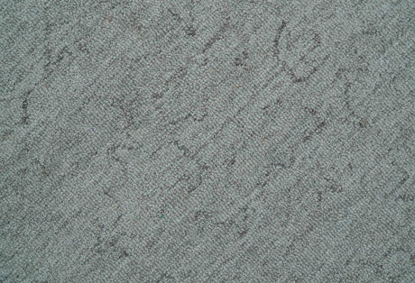 Custom Made Traditional Transitional Gray Hand Tufted wool rug