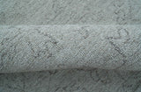 Custom Made Traditional Transitional Gray Hand Tufted wool rug