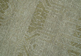 Custom Made Transitional Design Beige Hand Knotted Wool Area Rug