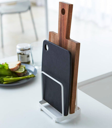 Cutting Board Stand - Steel-Cutting Board Stand-Parc Decor