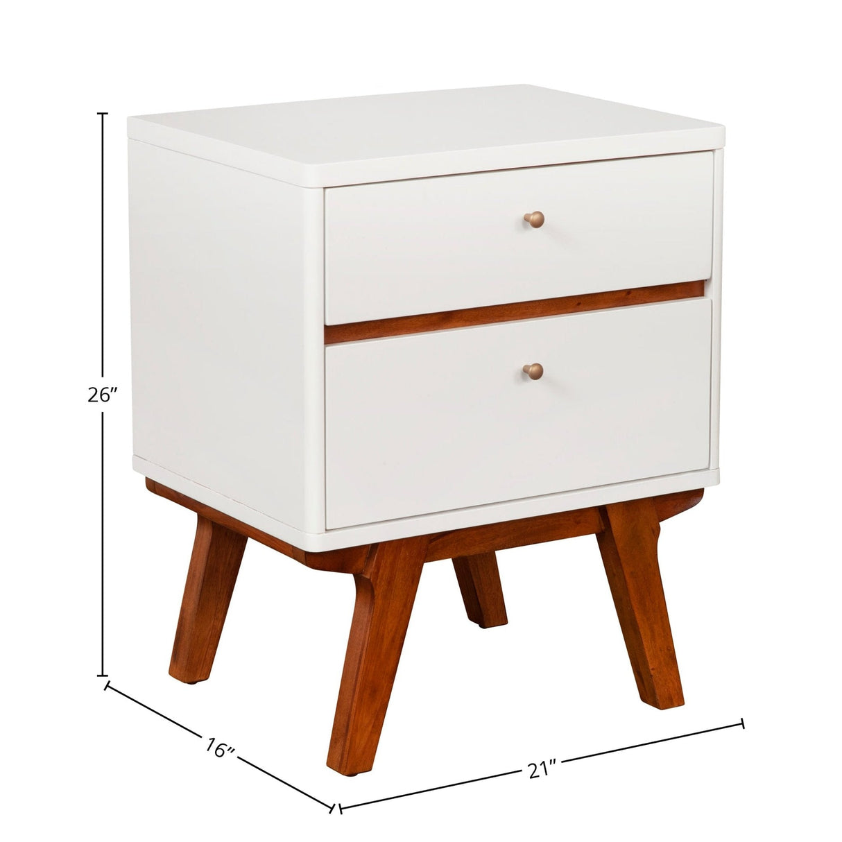 Dakota Nightstand-Nightstands-Parc Decor