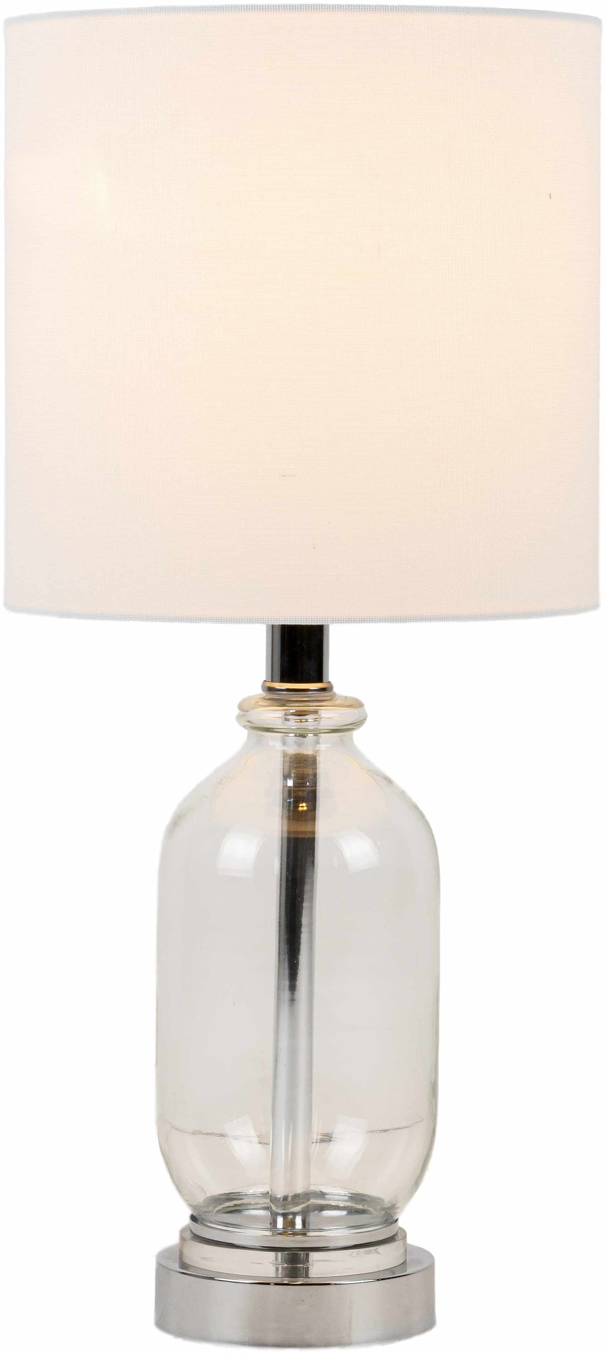 Dalvey Rustic Brown Cylindrical Table Lamp-Lighting-Parc Decor