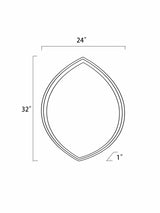 Dalyan Mirror - Clearance-Mirrors-Parc Decor