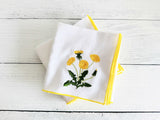 Dandelion Flour Sack Towels, set of two-Kitchen & Dining-Parc Decor