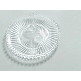 Danielle Ribbed Glass Plate