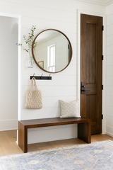 Dark Walnut Mango Wood Bench – 60"-Bench-Parc Decor