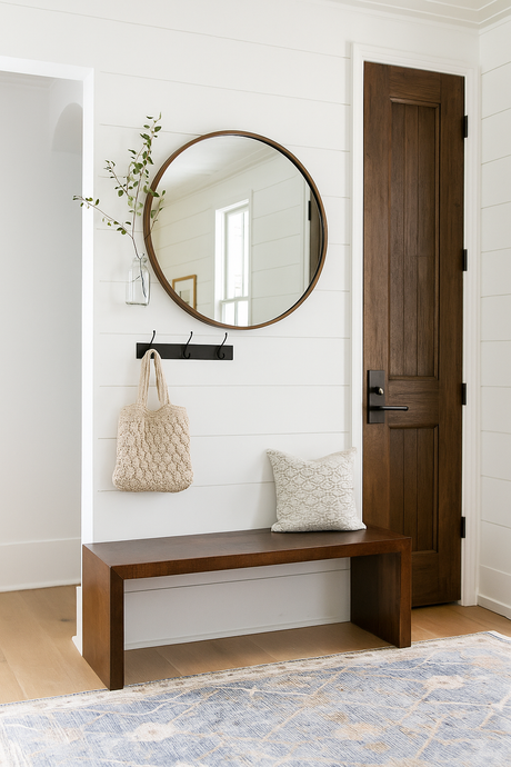 Dark Walnut Mango Wood Bench – 60"-Bench-Parc Decor